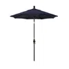 The Company Store Market Umbrella With Crank Lift In Blue