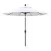 The Company Store Market Umbrella With Crank Lift In Ivory