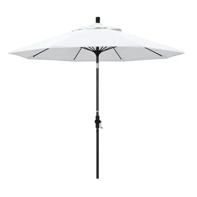 The Company Store Market Umbrella With Crank Lift In Ivory