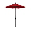 The Company Store Market Umbrella With Crank Lift In Jockey Red