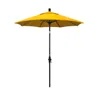 The Company Store Market Umbrella With Crank Lift In Sunflower Yellow