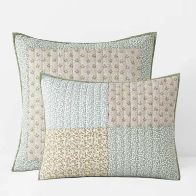 The Company Store Megara Patchwork Quilted Sham In Multi