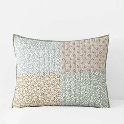 The Company Store Megara Patchwork Quilted Sham In Multi