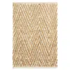 The Company Store Meghan Handwoven Jute Rug In Ivory/beige