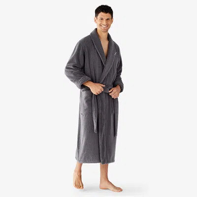 The Company Store Men's Robe In Gray
