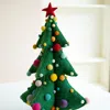 The Company Store Merry & Bright Felt Christmas Tree In Green