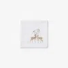 The Company Store Metallic Cocktail Napkins, Set Of 4 In White