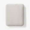 The Company Store Mini-check, Windowpane & Stripe Classic Cool Yarn-dyed Cotton Percale Fitted Bed Sheet In Beige