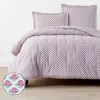 The Company Store Mini Garden Classic Cool Cotton Percale Comforter In Blue/pink