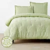 The Company Store Mini Garden Classic Cool Cotton Percale Comforter In Green