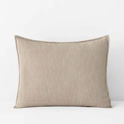The Company Store Mini Waffle Sham In Beige