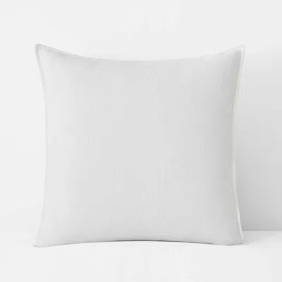 The Company Store Mini Waffle Sham In White