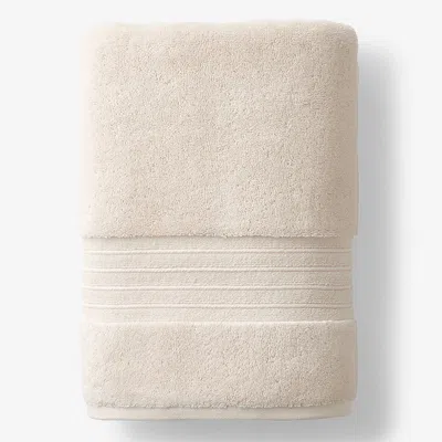 The Company Store Mirage Aegean Cotton Bath Sheet In Beige