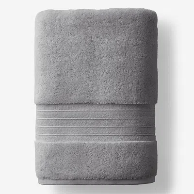 The Company Store Mirage Aegean Cotton Bath Sheet In Slate Gray