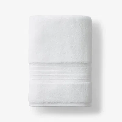The Company Store Mirage Aegean Cotton Bath Towel In White