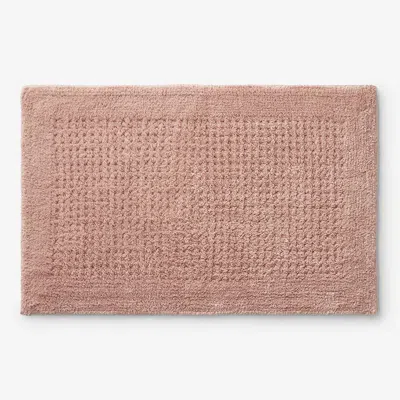 The Company Store Mirage Bath Rug In Orange/coral