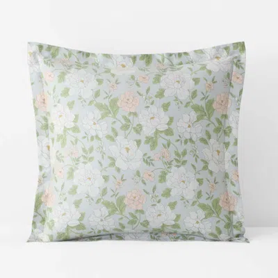 The Company Store Misty Meadow Cluster Reversible Classic Smooth Sateen Sham In Multi