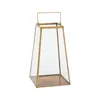 The Company Store Modern Gold Lantern In Yellow