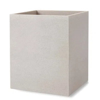 The Company Store Modern Waste Basket In Brown