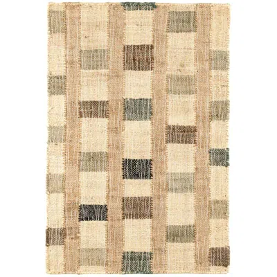 The Company Store Mosaic Handwoven Jute Rug In Brown
