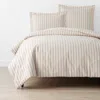 The Company Store Narrow Stripe Classic Cool Cotton Percale Bed Duvet Cover