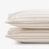 The Company Store Narrow Stripe Classic Cool Cotton Percale Pillowcase Set