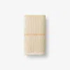 The Company Store Narrow Stripe Reversible Cotton Hand Towel In Orange/coral