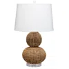 The Company Store Natural Seagrass Table Lamp In Beige