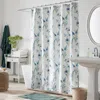 The Company Store Nature's Vine Classic Smooth Sateen Shower Curtain In Blue/white