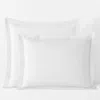 The Company Store Norfolk Premium Smooth Egyptian Cotton Sateen Sham In White