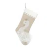 The Company Store Nutcracker Suite Stocking In Ivory/white