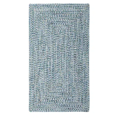 The Company Store Opal Indoor/outdoor Rug In Teal/turquoise Blue