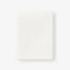 The Company Store Organic Cotton Throw Blanket In Ivory