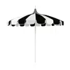 The Company Store Pagoda Umbrella With Manual Lift In Black