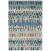 The Company Store Paint Chip Hand Hooked Wool Rug In Blue