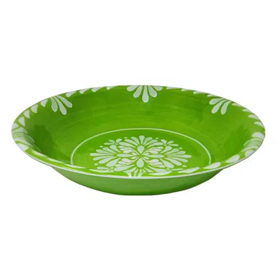 The Company Store Paloma Serving Bowl In Green