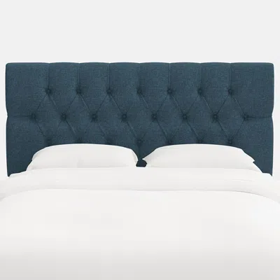 The Company Store Park Tufted Zuma Headboard In Navy