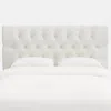 The Company Store Park Tufted Zuma Headboard In White