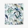 The Company Store Peacock Classic Smooth Sateen Flat Bed Sheet In Blue/green/teal