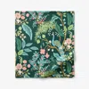 The Company Store Peacock Classic Smooth Sateen Flat Bed Sheet In Green