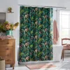 The Company Store Peacock Classic Smooth Sateen Shower Curtain In Green