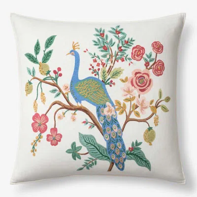 The Company Store Peacock Decorative Square Pillow Cover