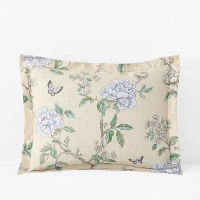 The Company Store Peony Garden Premium Smooth Wrinkle-free Sateen Sham In Multi