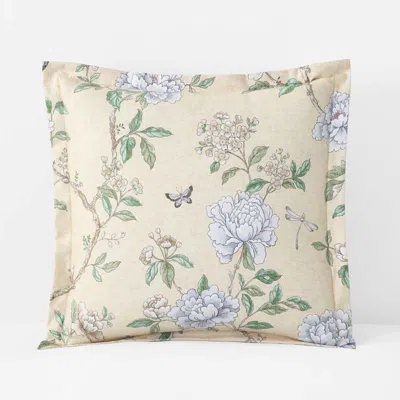 The Company Store Peony Garden Premium Smooth Wrinkle-free Sateen Sham In Multi
