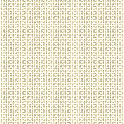 The Company Store Petal Traditional Wallpaper In White/yellow