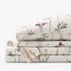 The Company Store Peyton Premium Smooth Sateen Bed Sheet Set In Beige