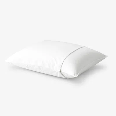 The Company Store Pillow Protector In White