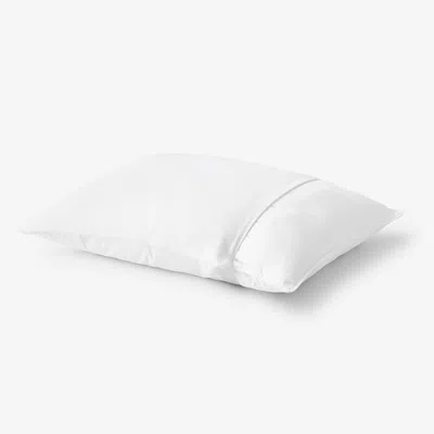 The Company Store Pillow Protector In White