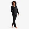 THE COMPANY STORE PIMA COTTON BUTTON-DOWN PAJAMA SET