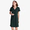 The Company Store Pima Cotton Nightshirt In Evergreen